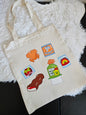 Mexican candy tote bag