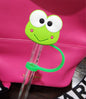 Frog straw stopper