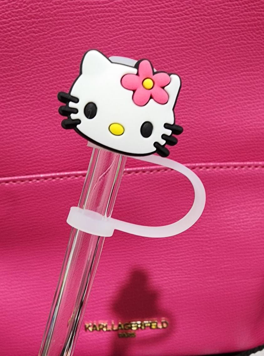 Kitty straw stopper