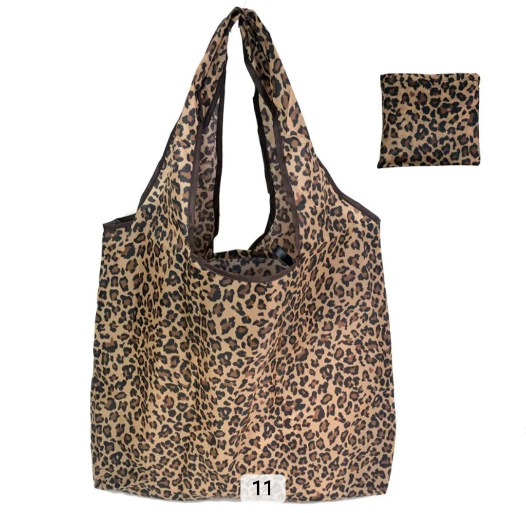 Large foldable tote shopping bag