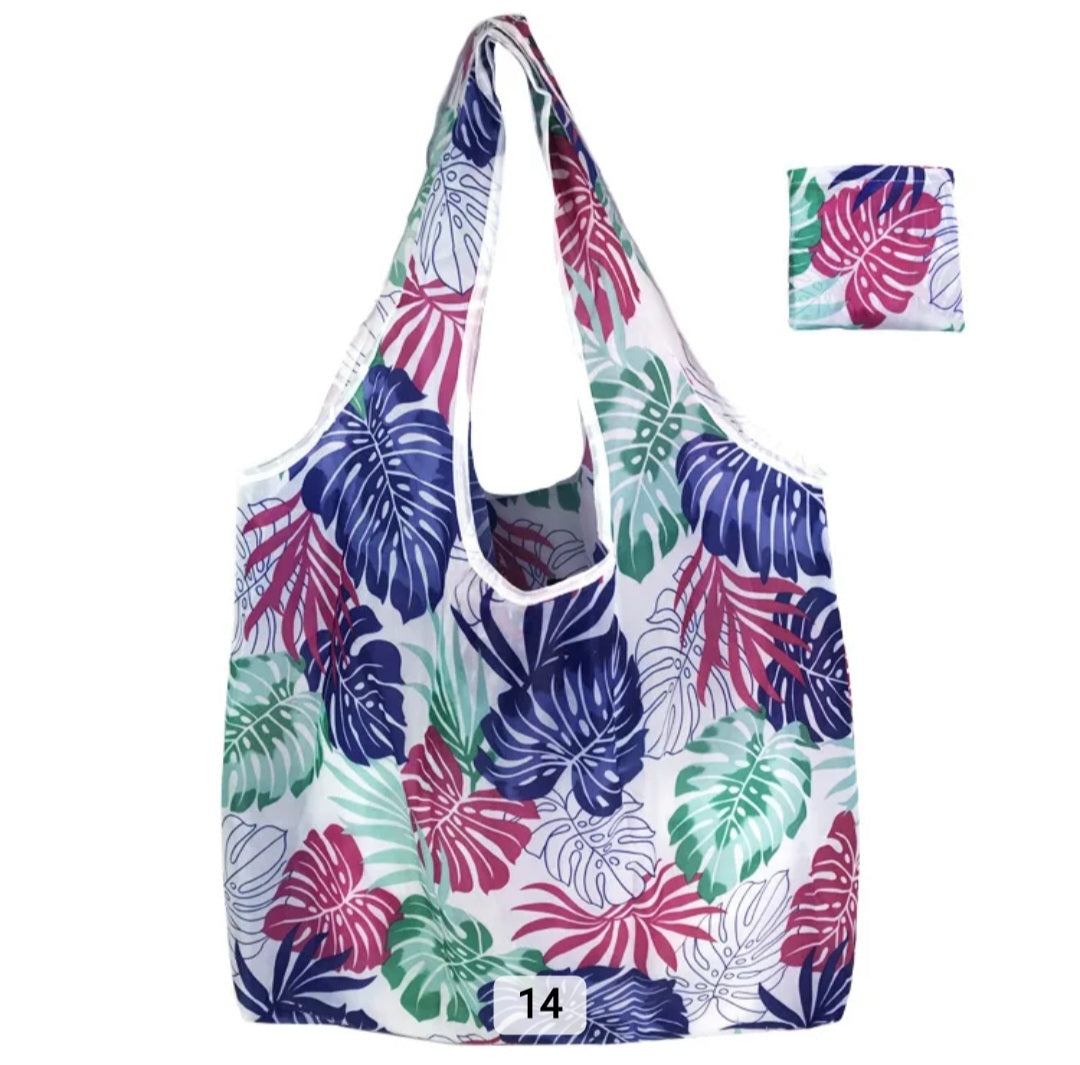 Large foldable tote shopping bag