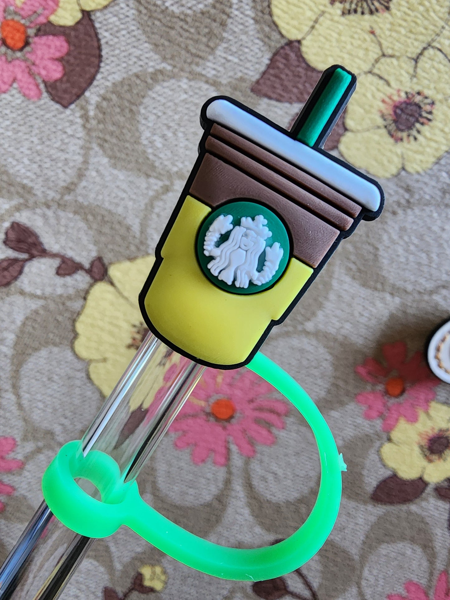 Coffee straw stopper